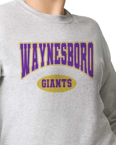 School Spirit Athletic Style Crewneck